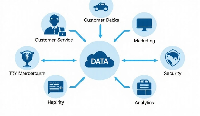 Data usage purposes diagram